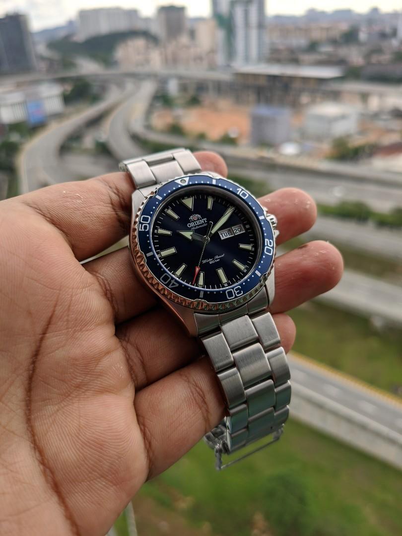 Orient kamasu hot sale vs seiko skx