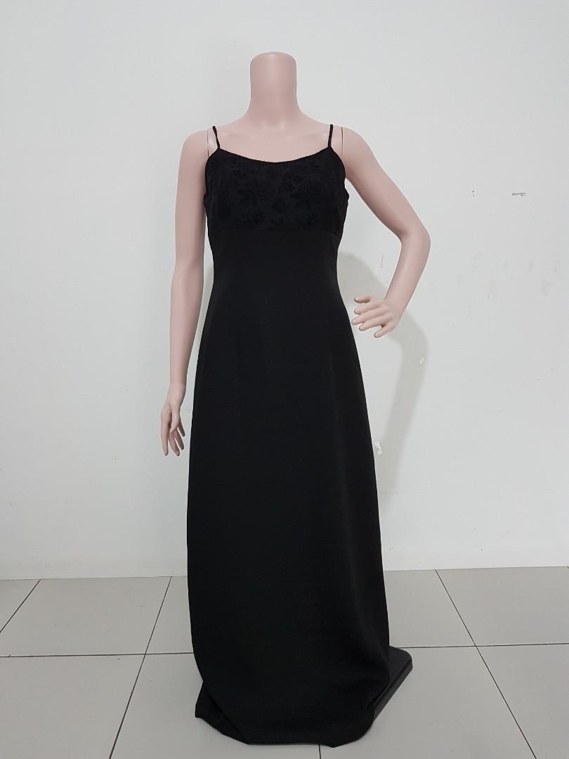 long Dress hitam elegant tanpa lengan ld 89 cm, Fesyen Wanita, Pakaian Wanita, Gaun & Rok di Carousell long Dress hitam elegant tanpa lengan ld 89 cm, Fesyen Wanita, Pakaian Wanita, Gaun & Rok di Carousell