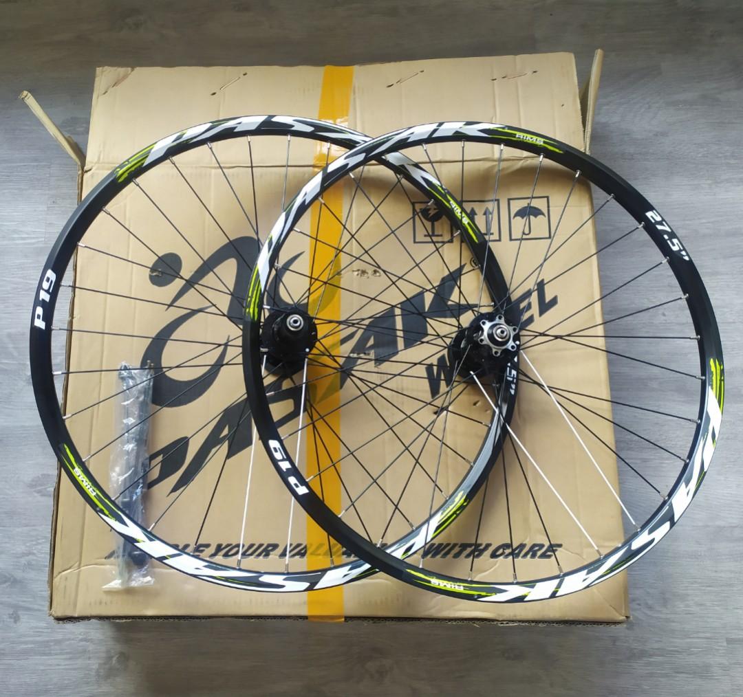 Pasak P19 27.5 wheelset bicycle mountain bike loud hubs Sports