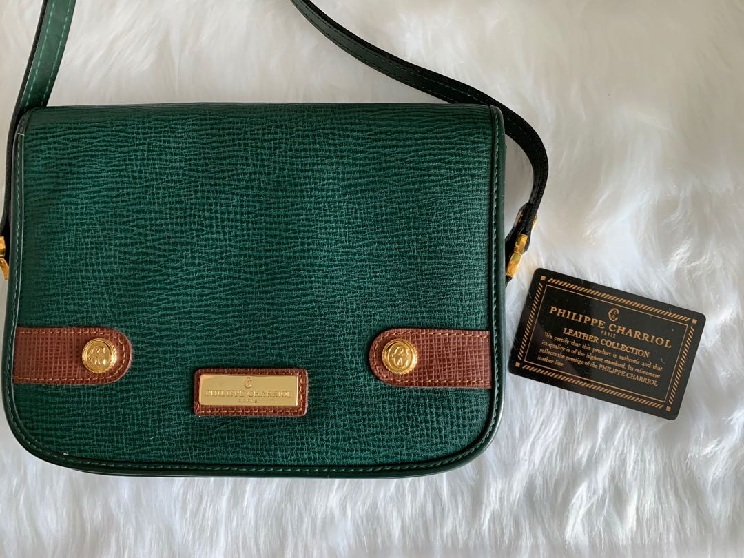 Philippe Charriol Vintage Sling bag Luxury Bags Wallets on Carousell