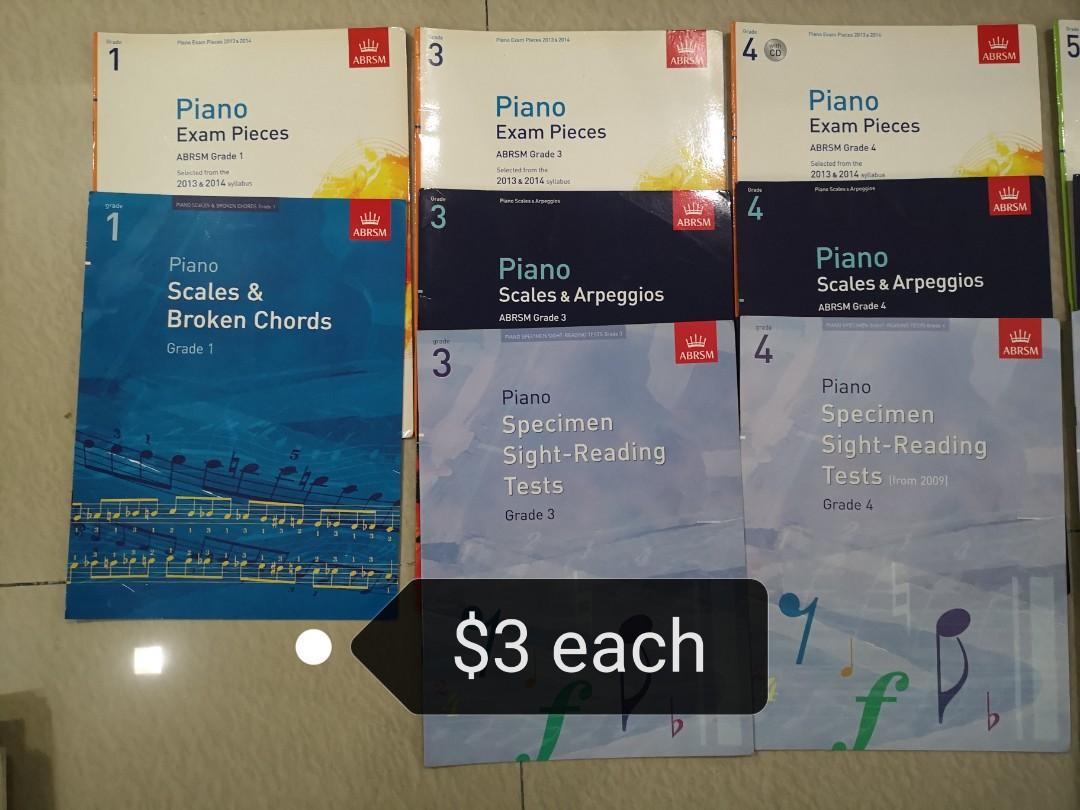 Piano Pieces Books Please Read Description For Prices Hobbies Toys Books Magazines Assessment Books On Carousell