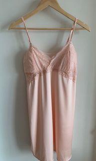 Pink Lace Sleepwear