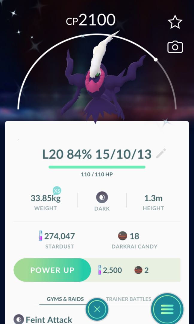 Pokemon GO: Shiny Darkrai guide