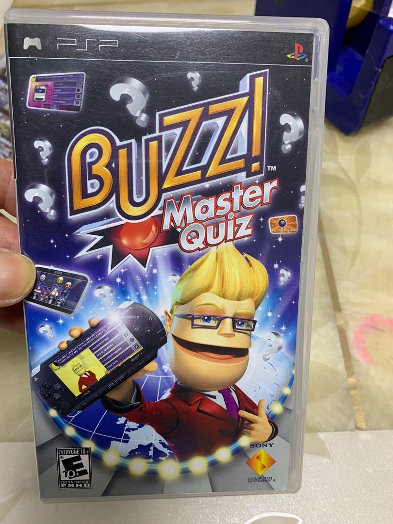 buzz master quiz psp