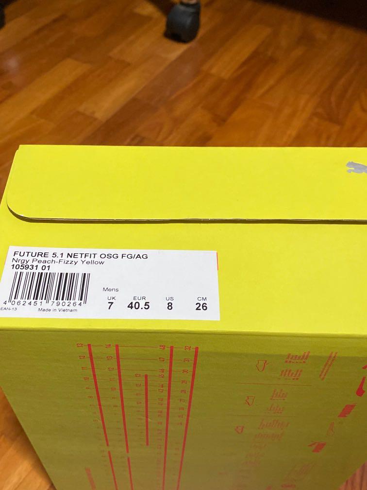 Puma Future 5 1 Netfit Osg Fg Ag Men S Fashion Footwear Boots On Carousell