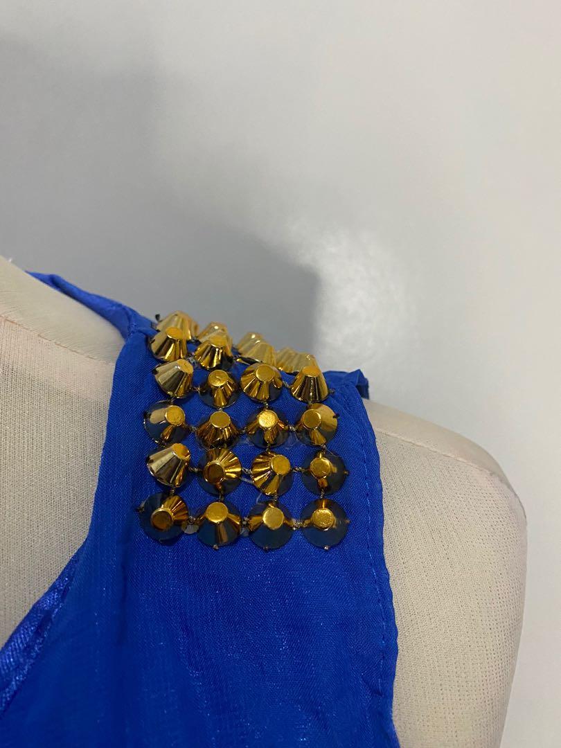 Royal blue semi maxi dress (Category: Dresses) located in Taguig. Submitted by manilaessentials (Listing ID 1044507943, Image 3). Description: .