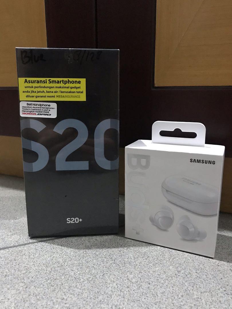 Samsung galaxy s20 hotsell plus free earbuds