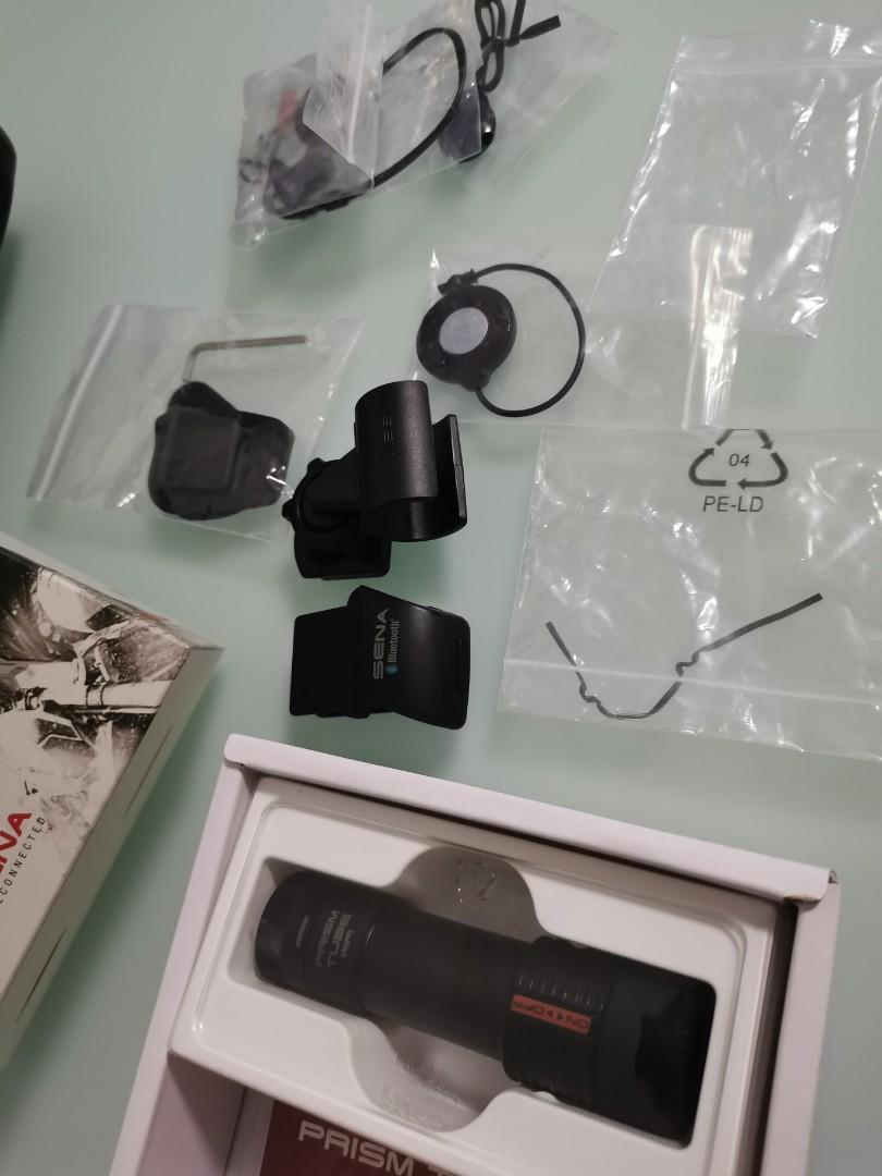 Sena Prism Tube WiFi Action Camera for Motorcycle Helmet, Motorcycles