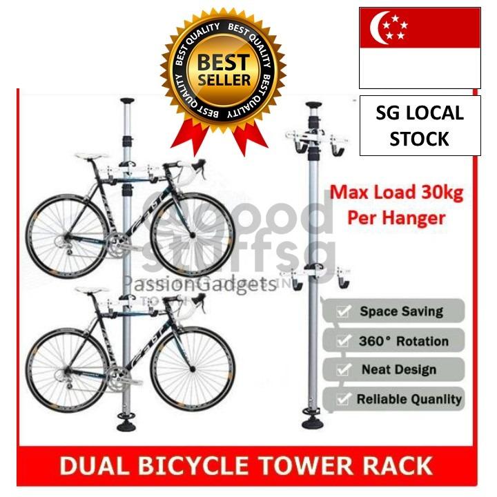 bike tower rack