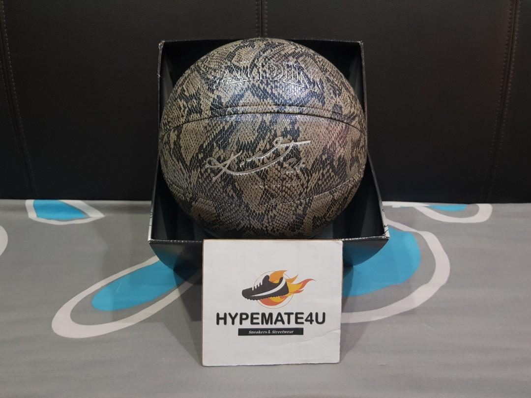 spalding x kobe bryant 94 silver series snakeskin basketball