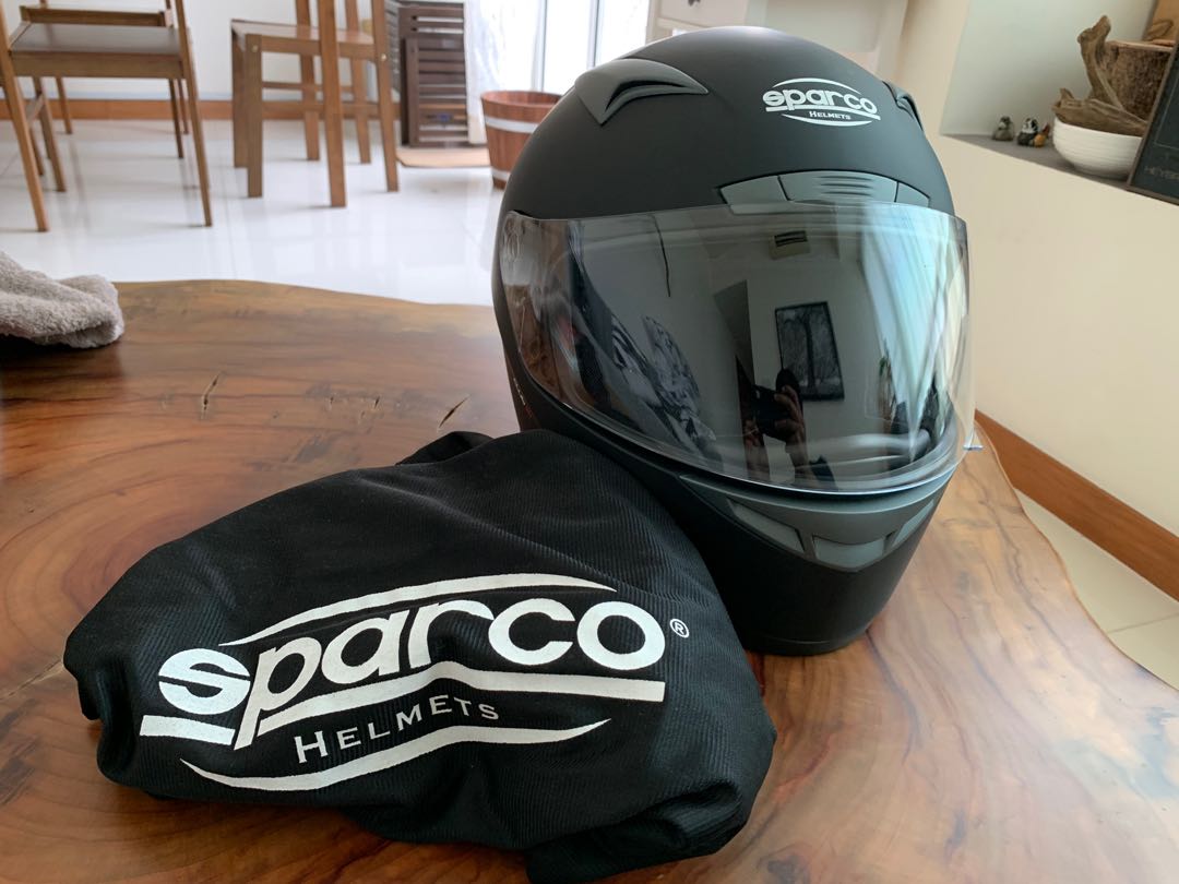 Sparco club x1 visor clearance