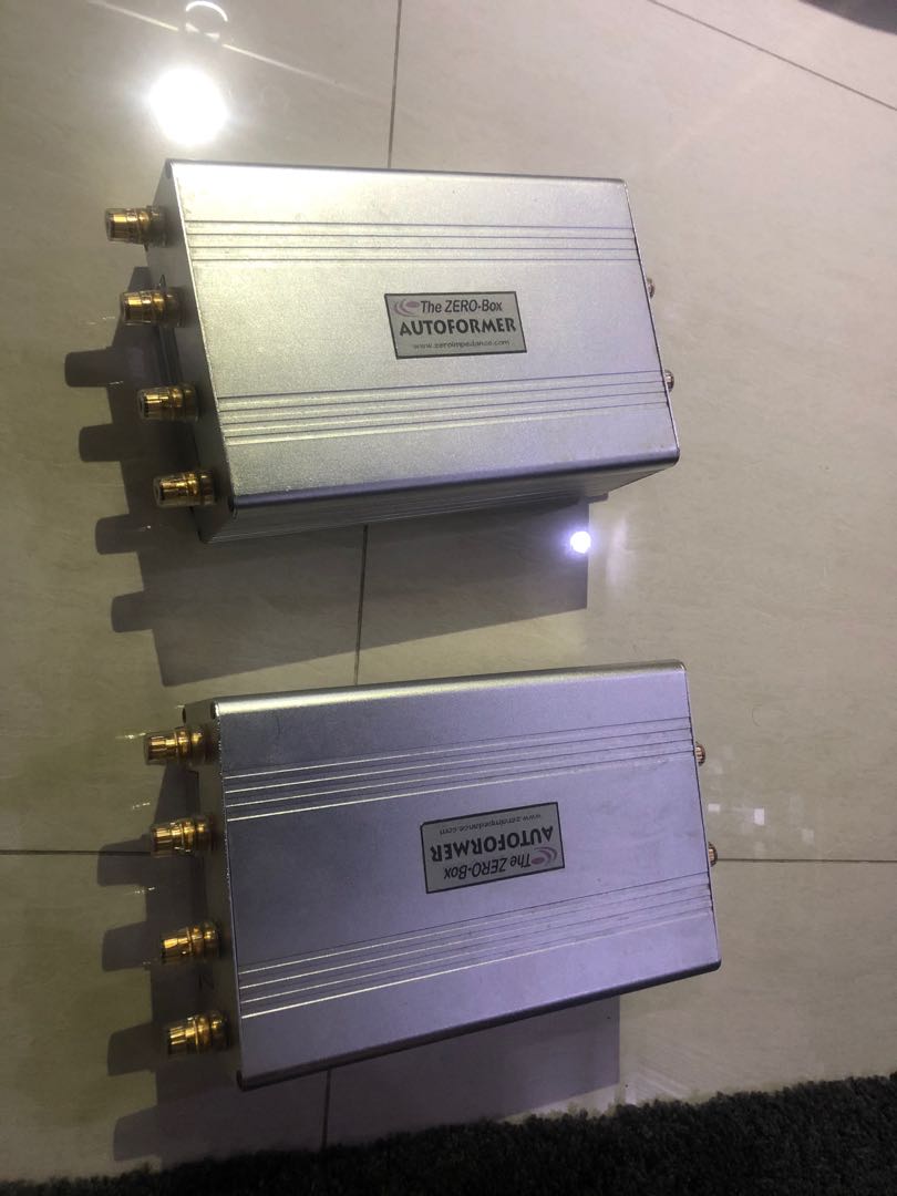 Speaker impedance matching transformer, Electronics, Audio on Carousell