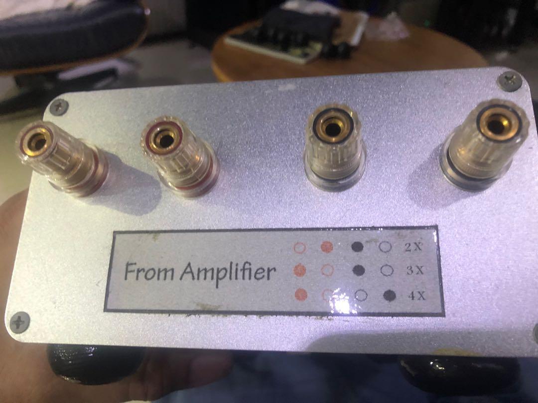 Speaker impedance matching transformer, Electronics, Audio on Carousell