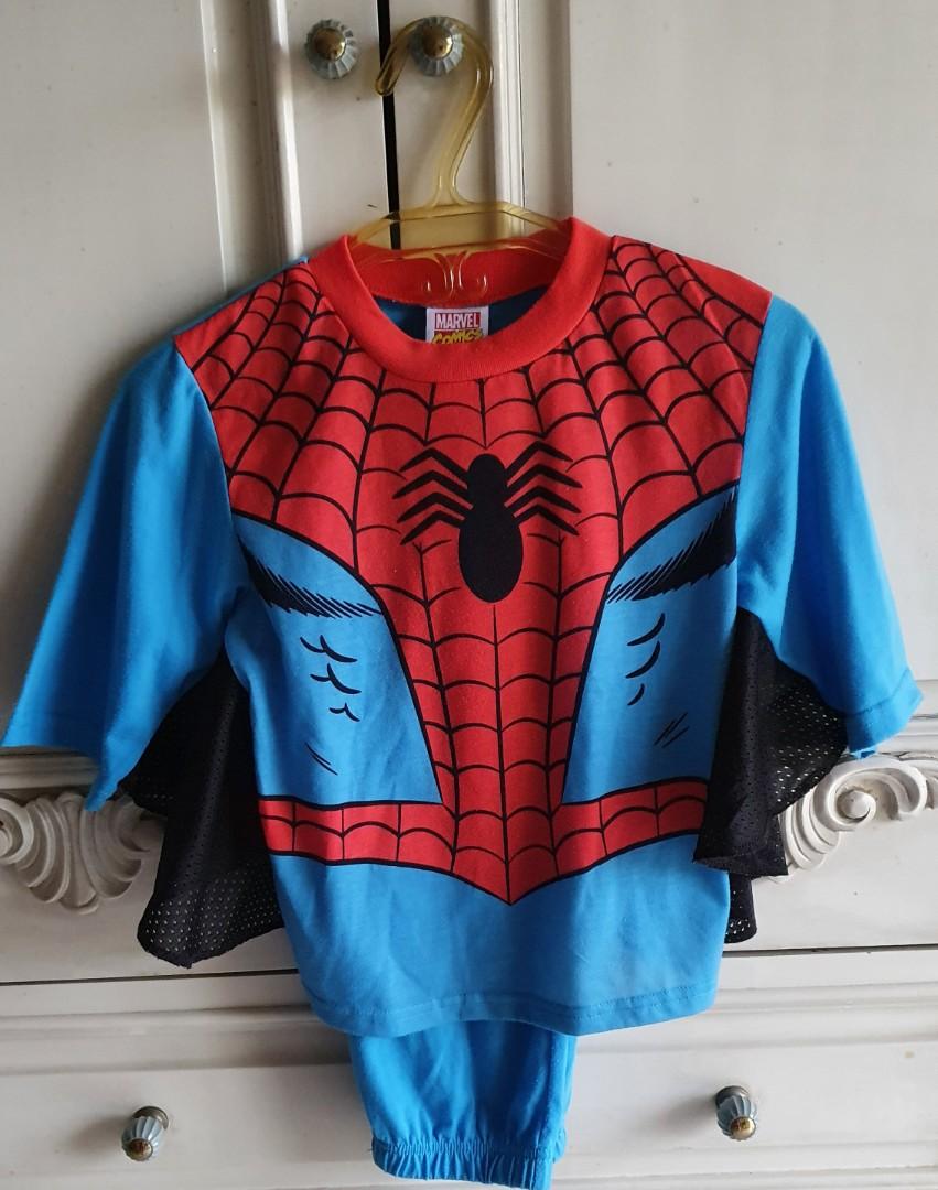 Spiderman pajamas with wings sales