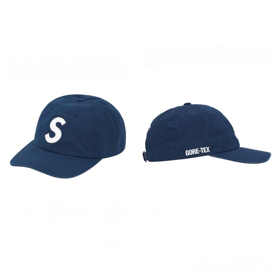アウトレット公式店 Supreme Gore-Tex S Logo 6-Panel SS19ブラック - 帽子