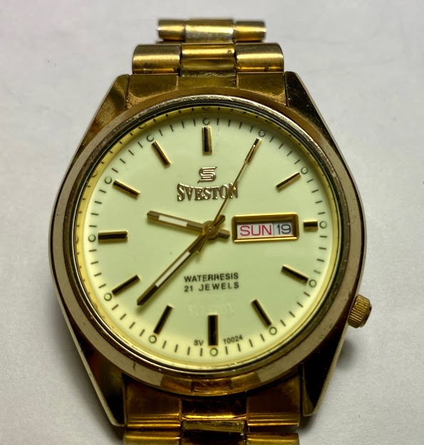 Sveston watch outlet quartz