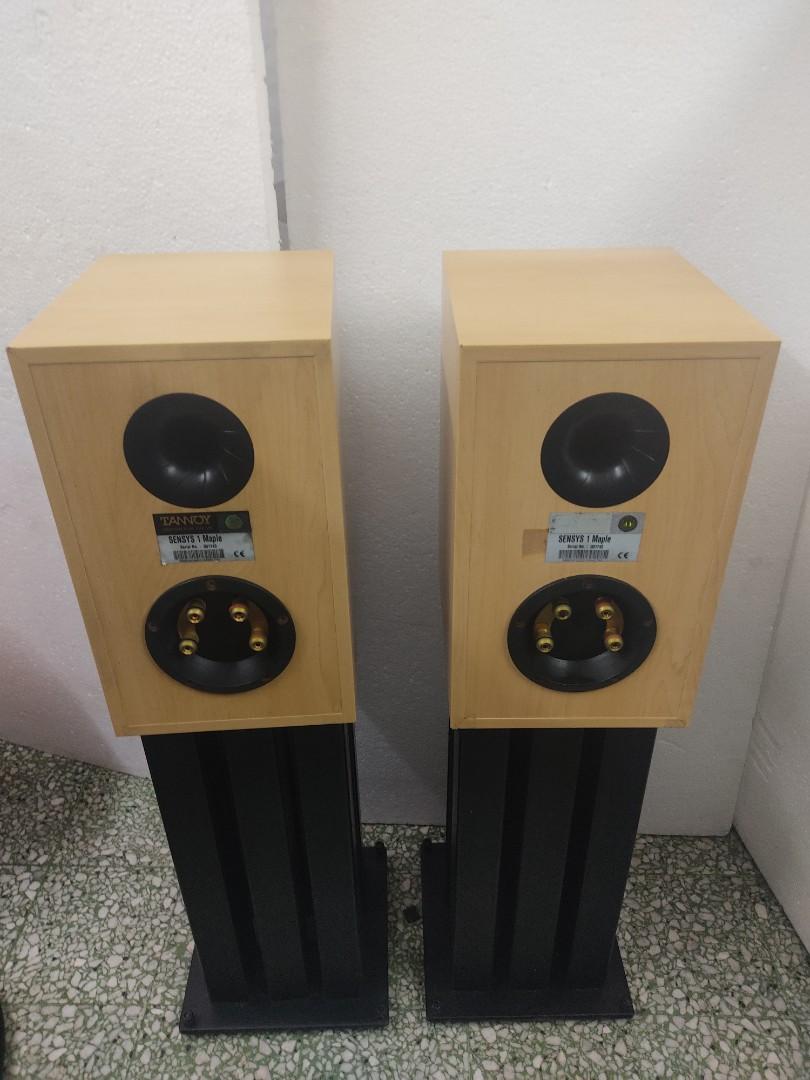 Tannoy Sensys 1 Maple Bookshelf Speakers, Audio, Soundbars, Speakers ...