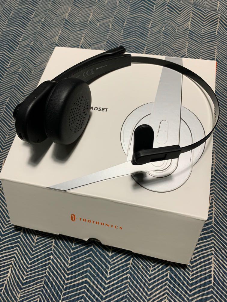 Taotronics mono headset outlet
