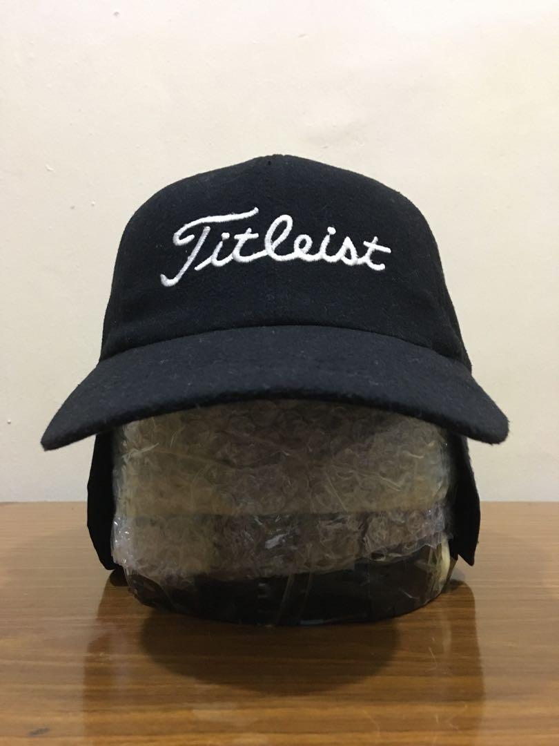 Golf cap with ear flaps discount