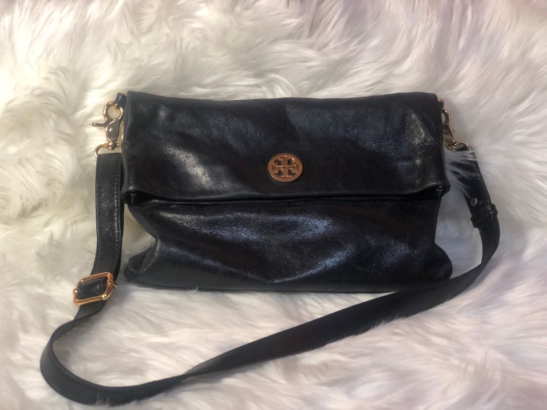 Tory Burch Dena Foldover Crossbody bag Luxury Bags Wallets