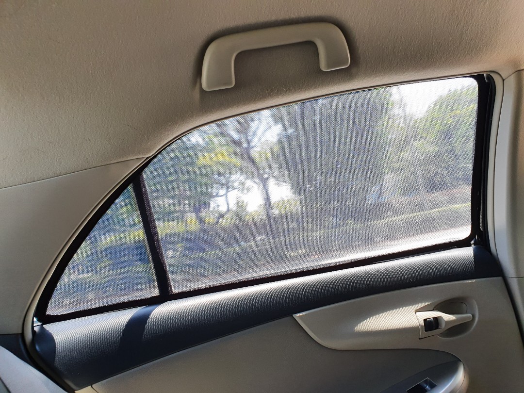 Toyota Altis Magnetic windows sunshade, Car Accessories, Accessories on ...
