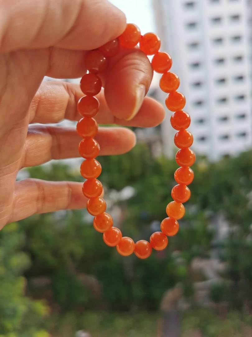 Type A Myanmar Red Color Jade Bracelet A Women s