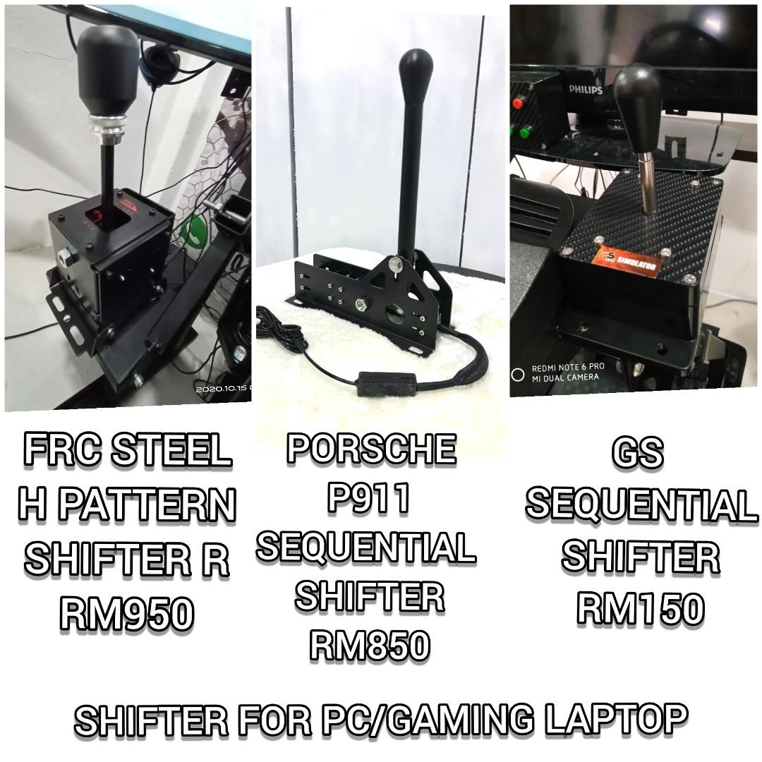 USB Gear Shifter, Porsche FRC H shifter, Video Gaming, Accessories, Cables & Chargers Carousell