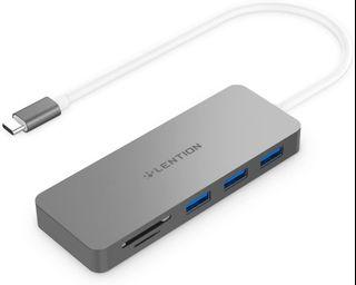 USB-C to USB-A & Card Reader Adapter