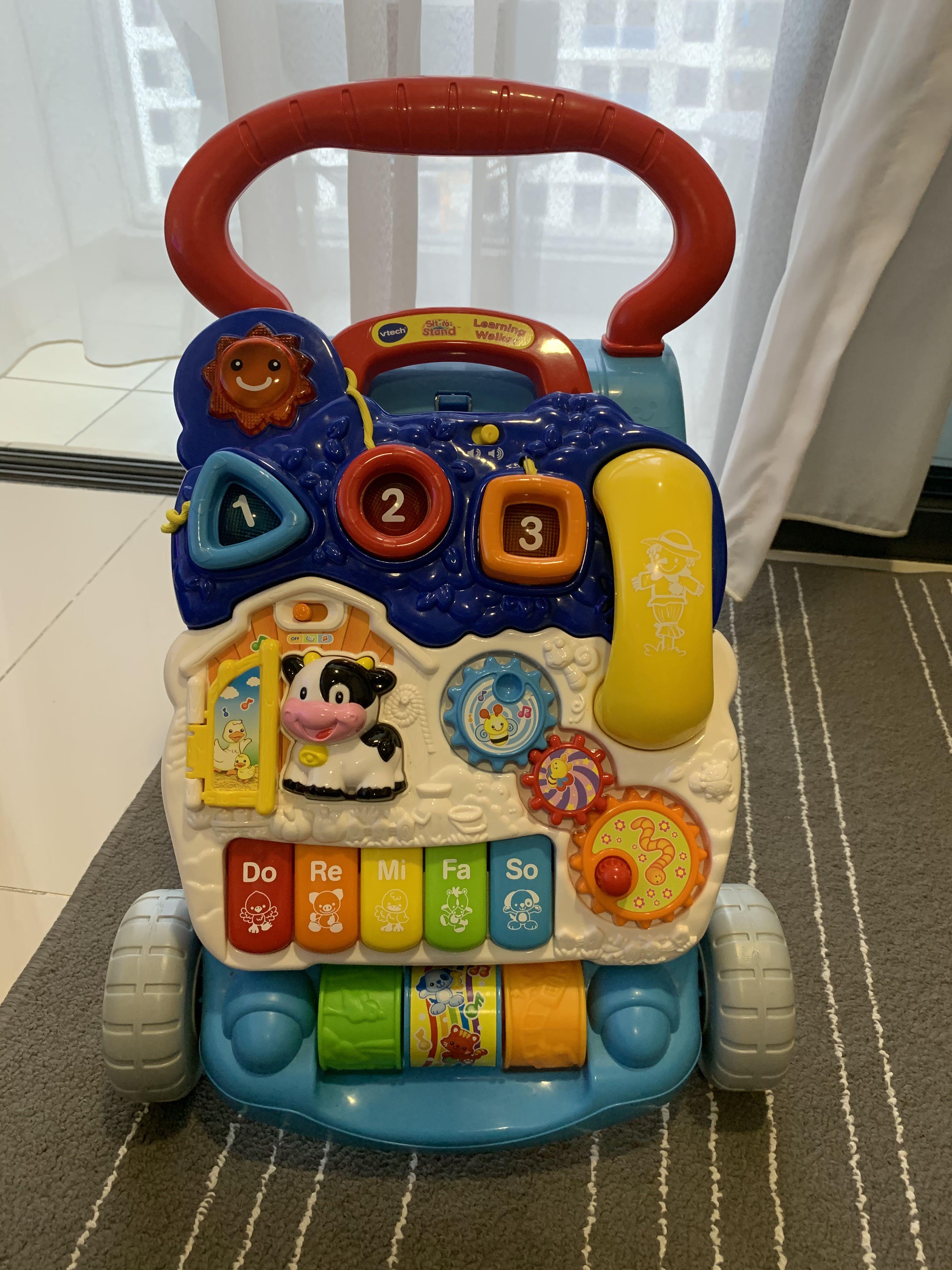 vtech walker blue