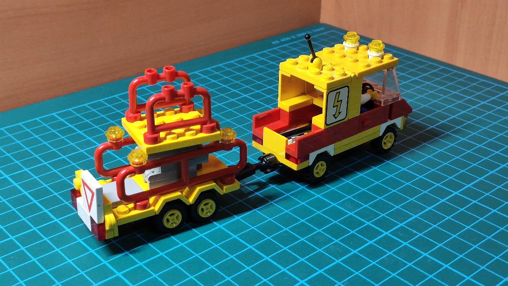 Vintage Lego Set 6671 Utility Repair Lift (1989), Toys & Games