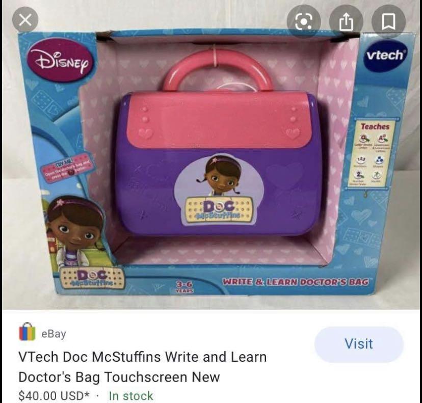 Vtech Doc McStuffin Laptop Hobbies Toys Toys Games on Carousell