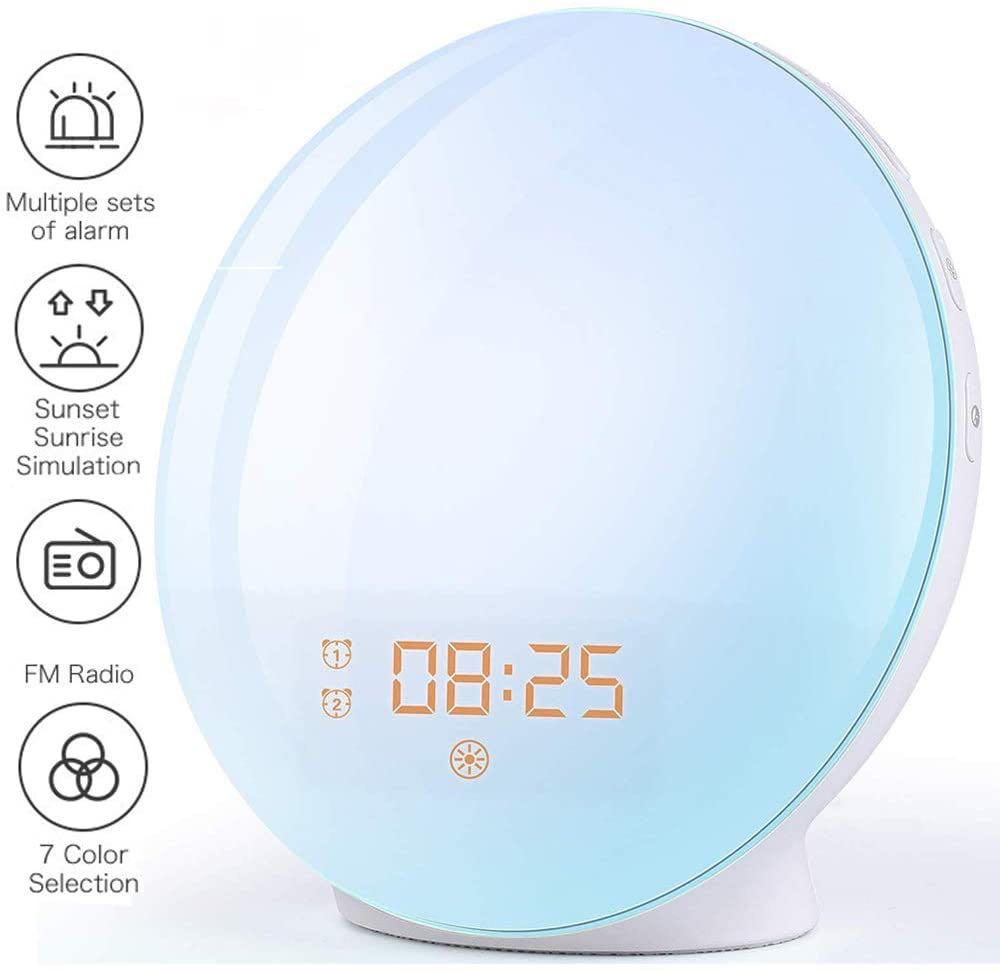 Wake Up Light Alarm Clock / FM Radio Fitfort, Furniture & Home Living
