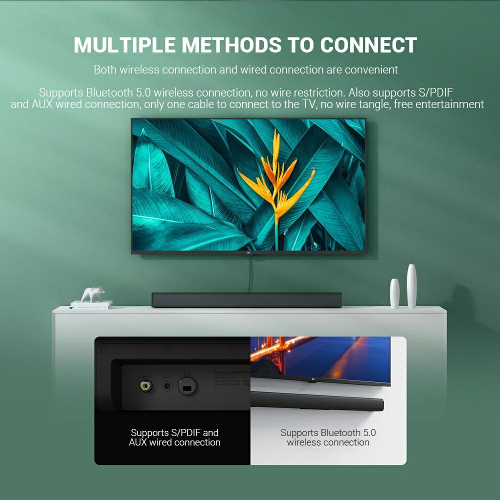 Xiaomi Redmi Mi TV SoundBar Speaker 30W Home Theater Wall Mount Smart Stereo Device Wireless Bluetooth Speaker Black