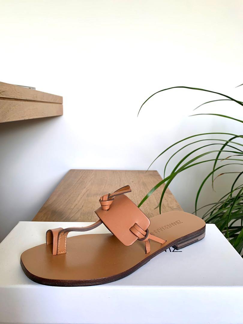 Zimmermann knotted cheap leather sandals