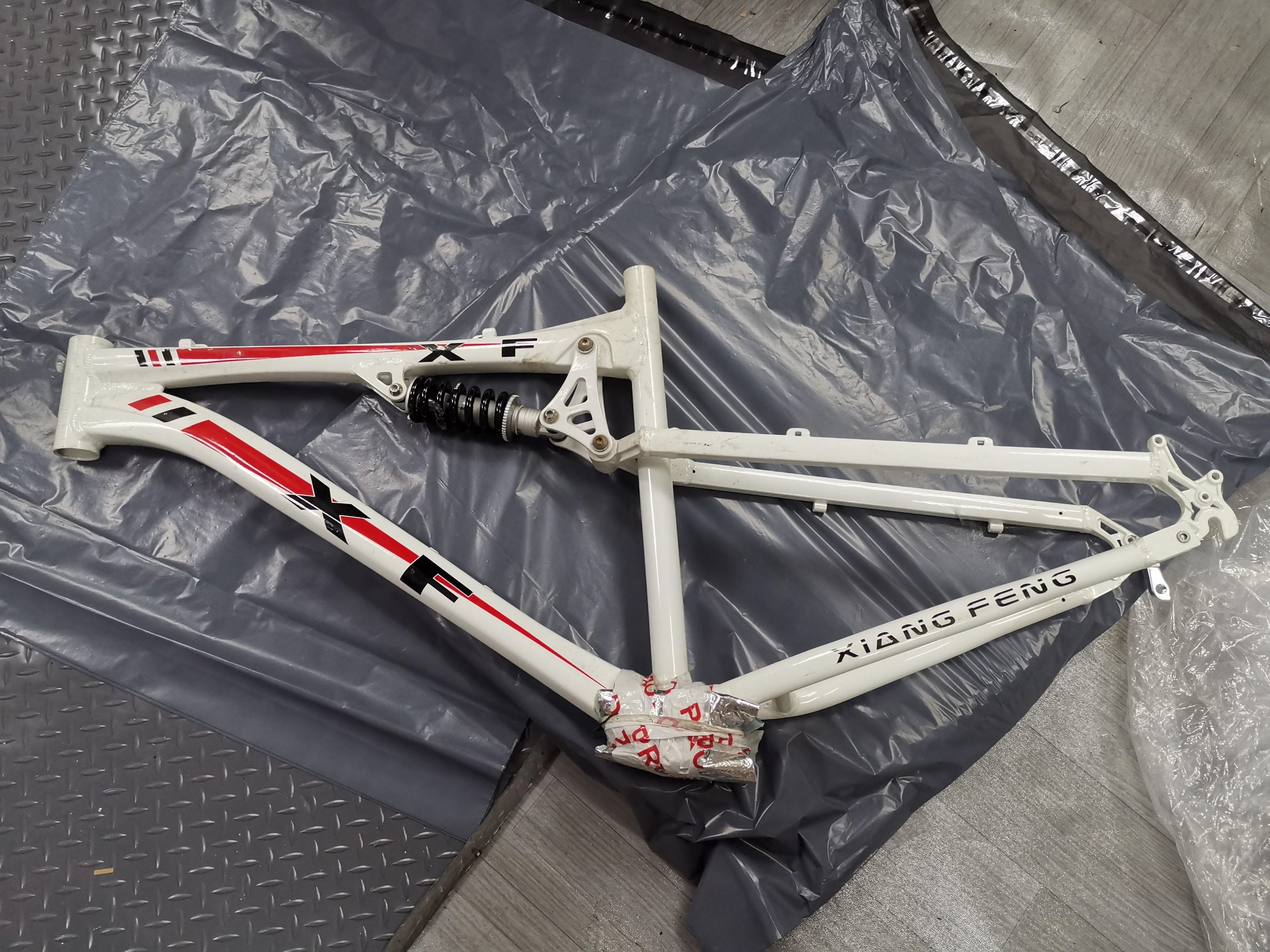 26 full suspension frame clearance