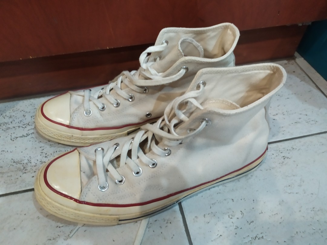 2 pairs of converse 70s sneakers shoes size 9, Men's Fashion, Footwear,  Sneakers on Carousell