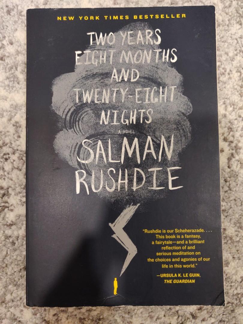 2 Years 8 Months And 28 Nights Salman Rushdie Books Stationery Books On Carousell