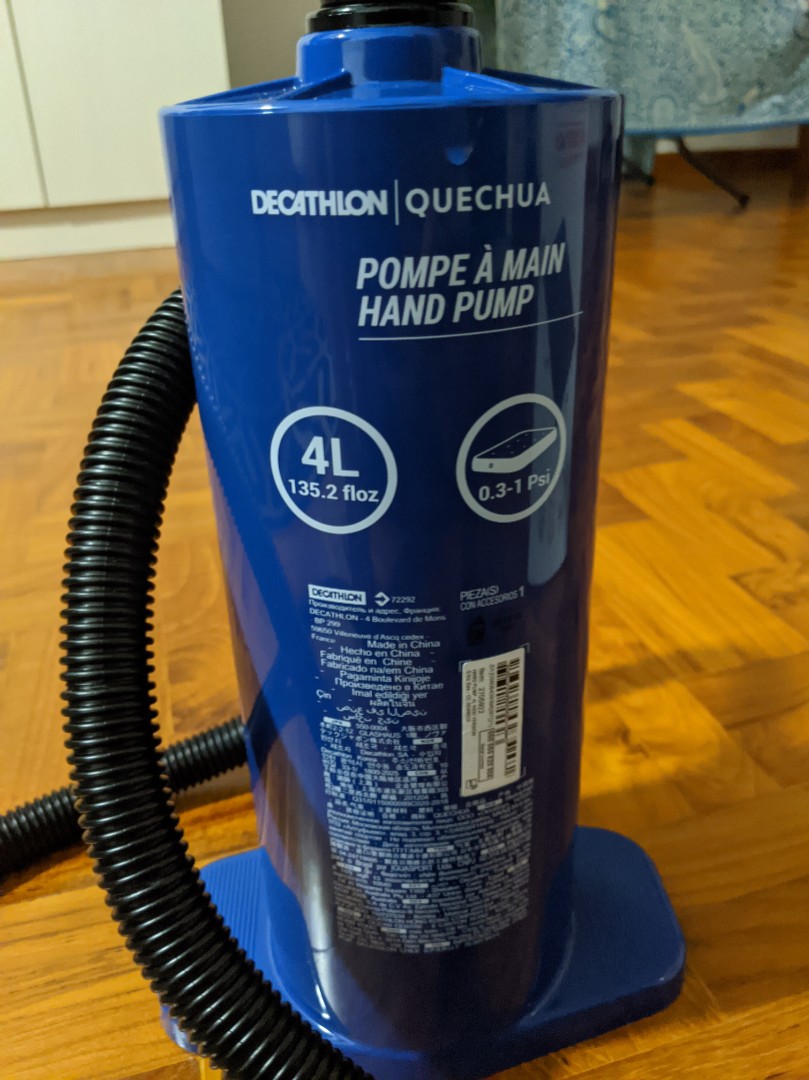 decathlon airbed pump