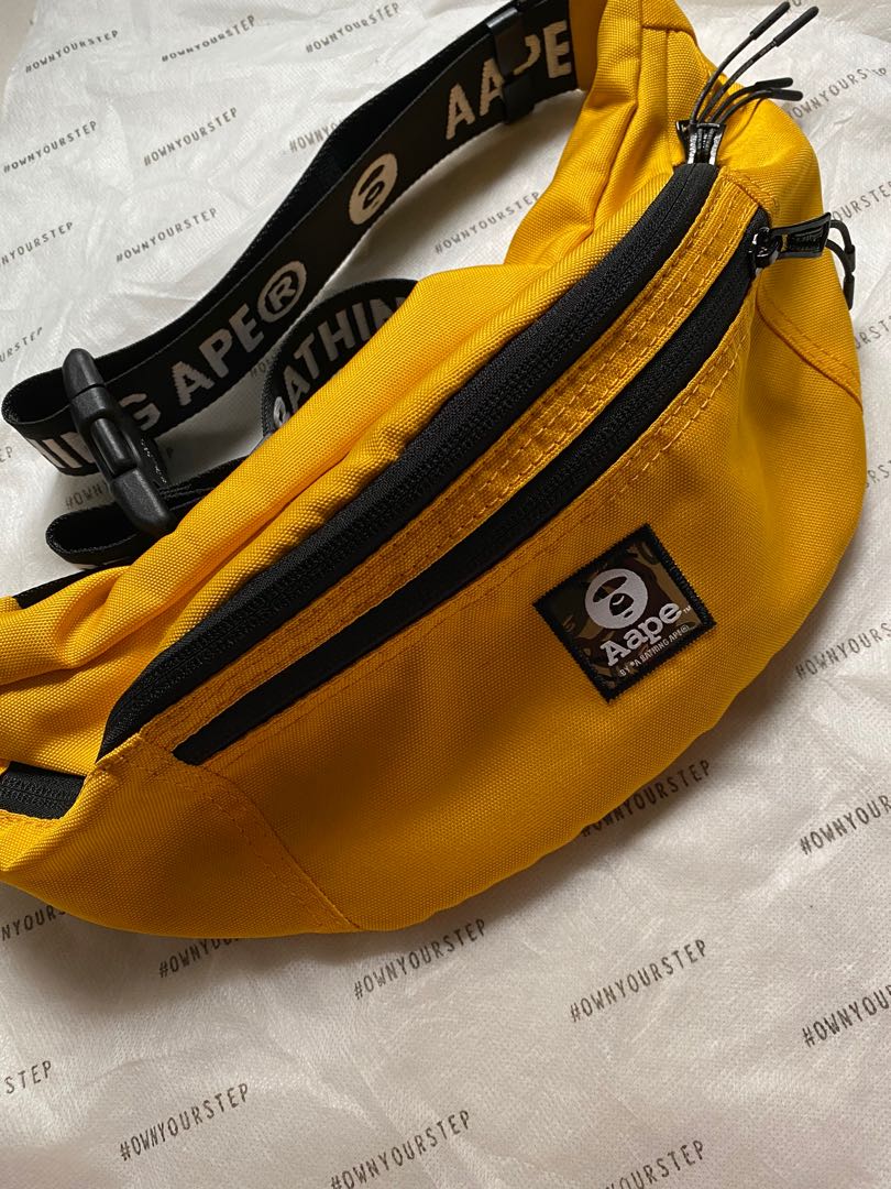 Aape nylon 2025 canvas waist bag
