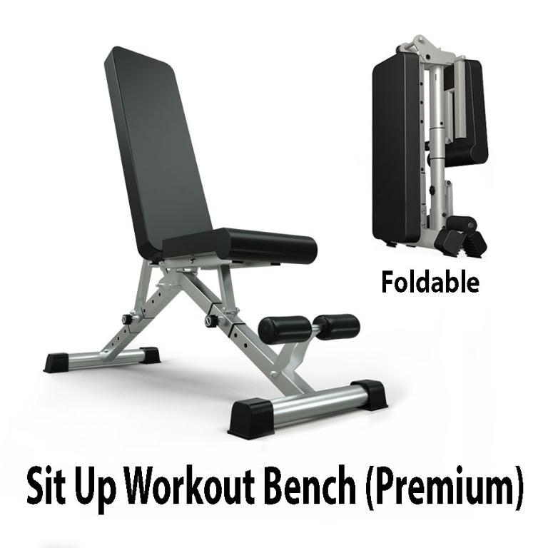 Details about   Adjustable Weight Bench Press Sit Up Home Gym Workout Exercise Equipment 6-i 