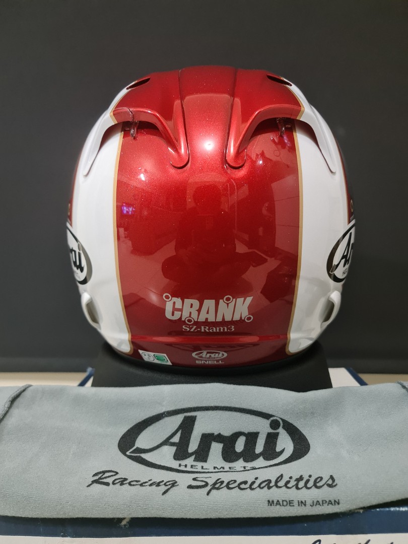Arai Ram 3 Crank Red, Motorcycles 