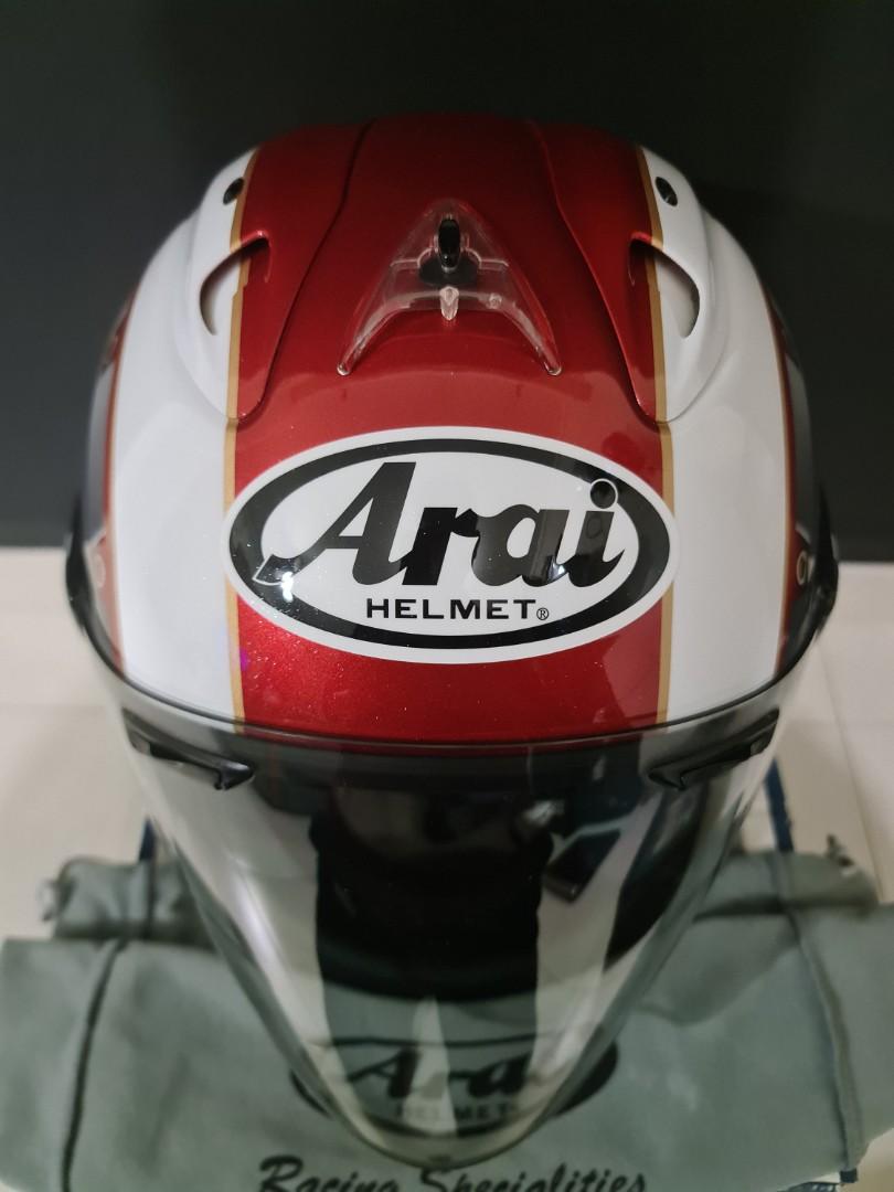 Arai Ram 3 Crank Red Motorcycles Motorcycle Apparel On Carousell