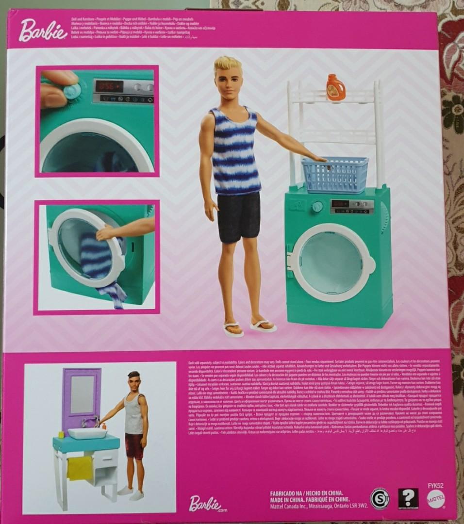 Barbie sales ken laundry