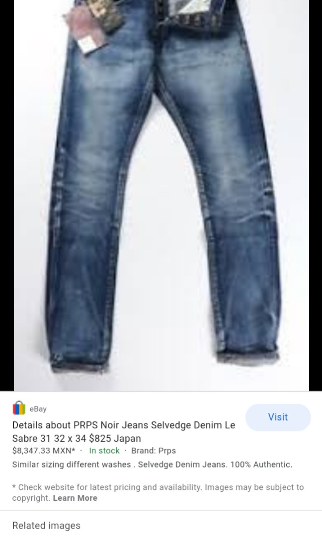 prps selvedge jeans