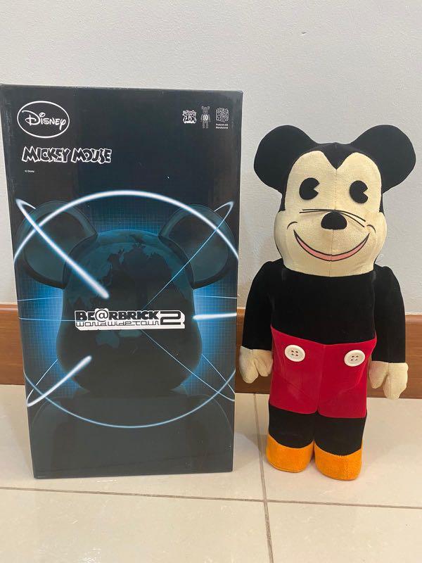 Bearbrick World Wide Tour 2 Disney Mickey Mouse Black - 400