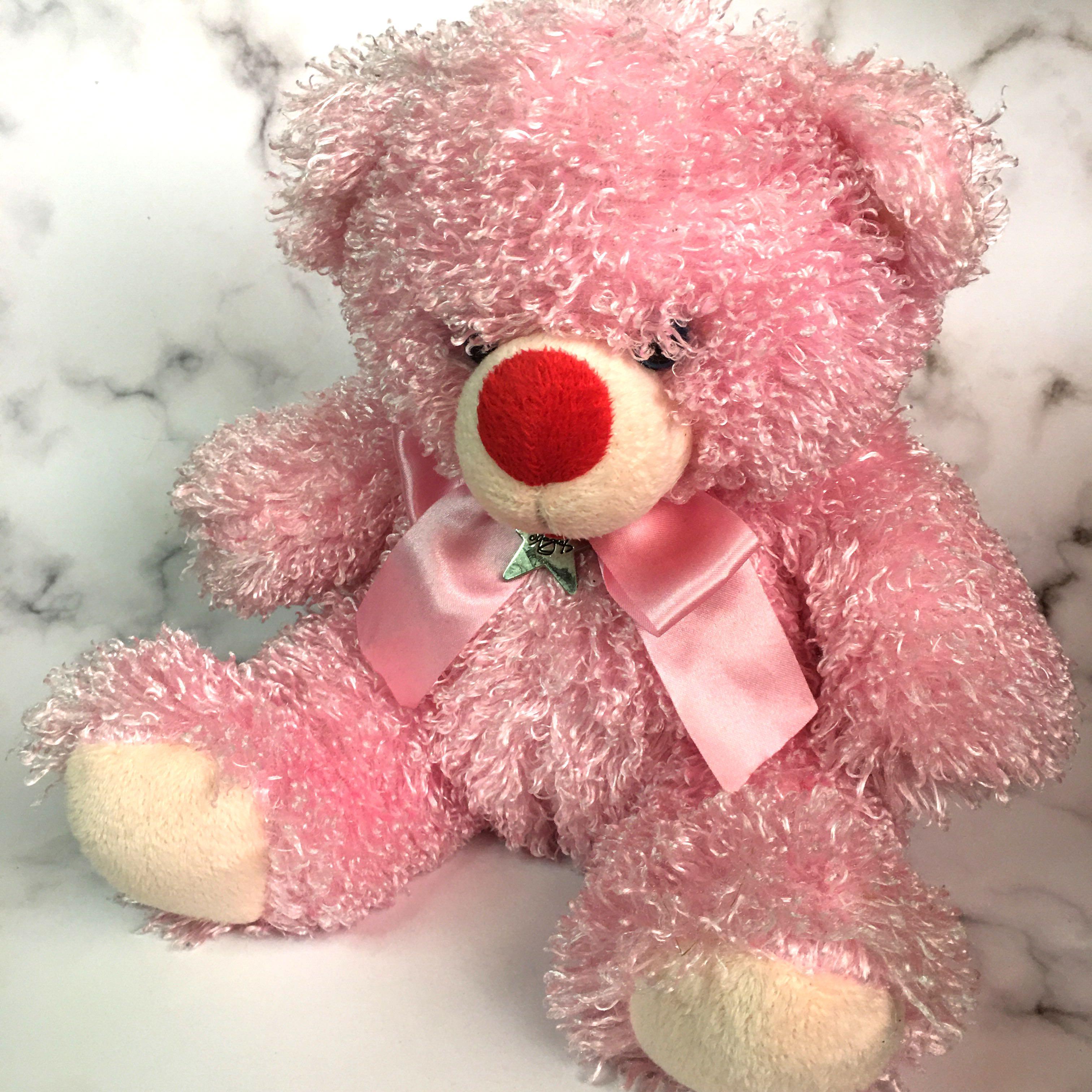 Blue Magic Pink Bear Stuff Toy (Category: Plushies & Soft Toys) located in Marikina City. Submitted by theripper. (Listing ID 269046423, Image 1). Description: Needs a little cleaning. No issues .