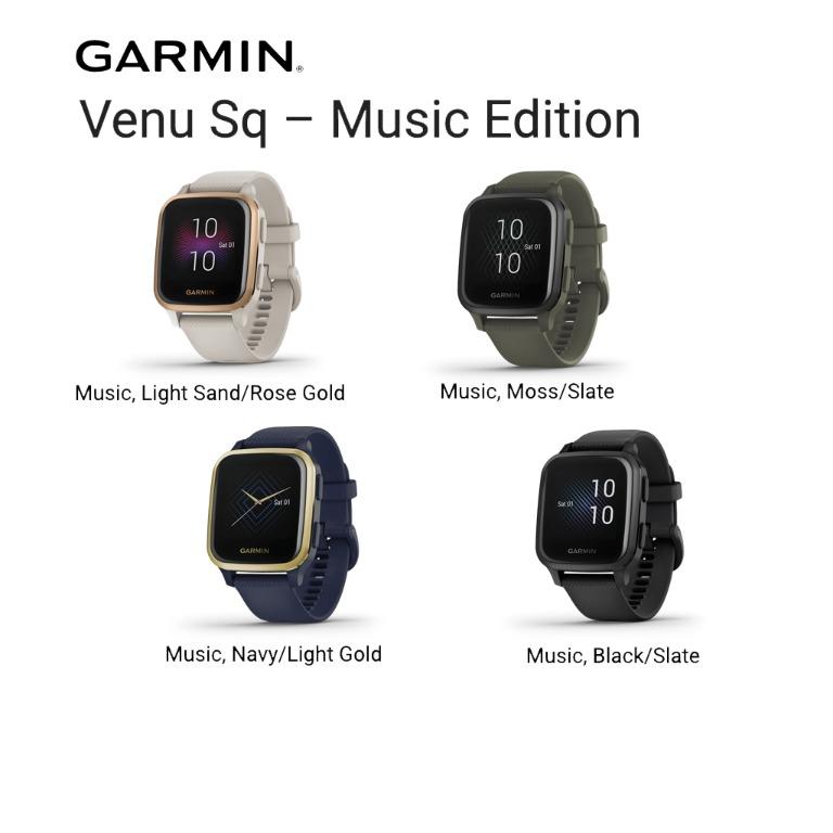 BNIB Garmin Venu Sq MUSIC GPS Smart Watch *Clearance Sale While Stocks  Last*, Mobile Phones  Gadgets, Wearables  Smart Watches on Carousell