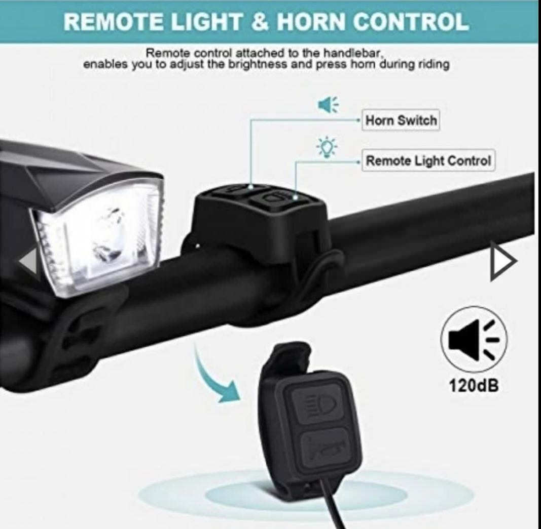 Bike light shop with remote switch