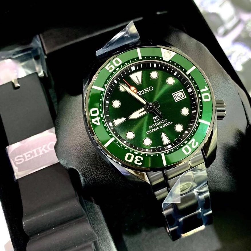 BNIB SEIKO PROSPEX BLACK SUMO TAIWAN LIMITED EDITION 500PCS SPB195