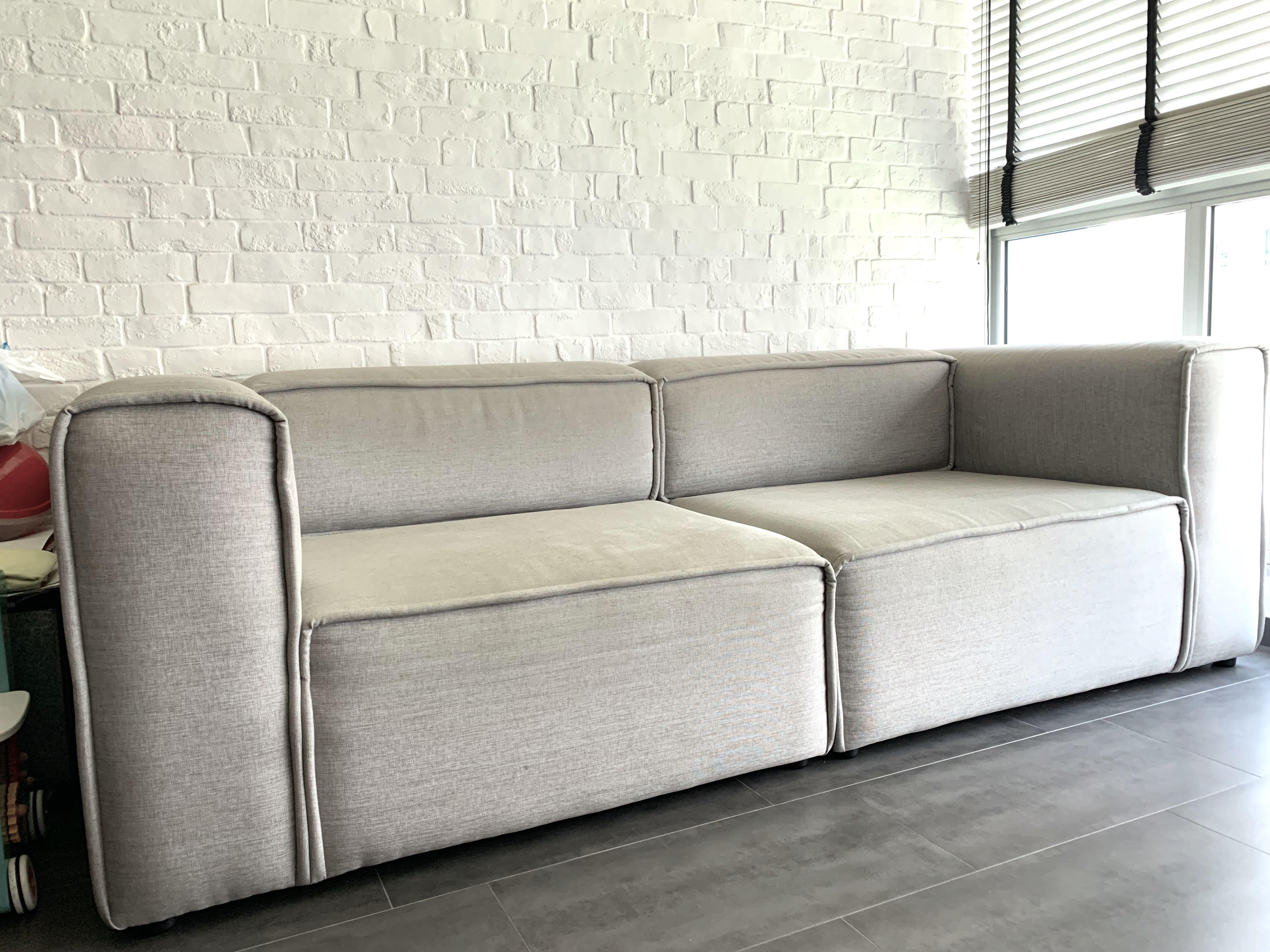 bo concept modular leather sofa
